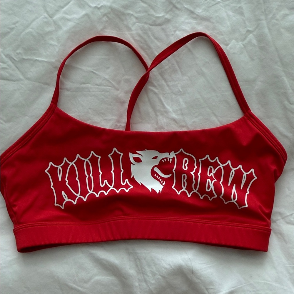 Kill Crew Red Sports Bra